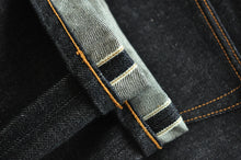 Load image into Gallery viewer, SauceZhan 315XX-18OZ Men Jeans Denim Jeans for Men Taper Fit Selvedge Denim Raw Jeans Blue Jeans Thick 18 OZ Vintage