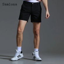 Load image into Gallery viewer, Mens Fashion Leisure Shorts Dark Gray Cotton Pocket Short Bottom Sexy Male Clothing 2024 America and Europe Casual Shorts New