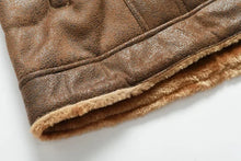 Load image into Gallery viewer, Men Clothing High Quality Male Thicken Leather Jacket Mens Warm Jacket Youth Fashion Casual Coat Winter Men Suede Leather Coat