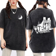Load image into Gallery viewer, Mens Clothes My Chemical Romance Punk Band Casual Washed Short Sleeved Round Neck Y2k Tshirt Men Clothing New in Top Tees