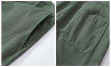 Load image into Gallery viewer, Mens Fashion Leisure Shorts Dark Gray Cotton Pocket Short Bottom Sexy Male Clothing 2024 America and Europe Casual Shorts New
