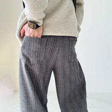 Load image into Gallery viewer, Mens Pants Casual Acrylic Pants Autumn Streetwear Fashion Personality Versatile Trend Comfort Wide-Leg Pants Men'S Clothing