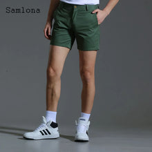 Load image into Gallery viewer, Mens Fashion Leisure Shorts Dark Gray Cotton Pocket Short Bottom Sexy Male Clothing 2024 America and Europe Casual Shorts New