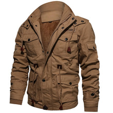 Load image into Gallery viewer, Winter Parkas Men's Casual Thick Warm Bomber Jacket