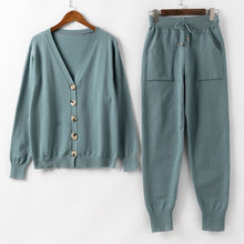 Load image into Gallery viewer, Women's Knitted Tracksuit