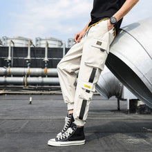 Load image into Gallery viewer, Men's Side Pockets Cargo Pants
