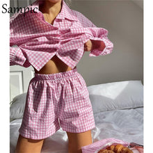 Load image into Gallery viewer, Women's Lounge Wear Shorts Set
