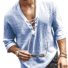Load image into Gallery viewer, Men's Casual Shirt Short Sleeve