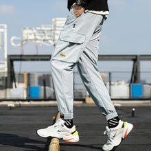 Load image into Gallery viewer, Men's Side Pockets Cargo Pants