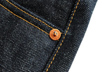 Load image into Gallery viewer, SauceZhan 315XX-18OZ Men Jeans Denim Jeans for Men Taper Fit Selvedge Denim Raw Jeans Blue Jeans Thick 18 OZ Vintage
