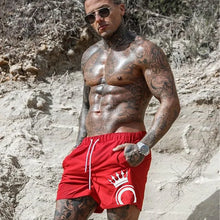 Load image into Gallery viewer, Mens Board Shorts Swimwear Swim Shorts Beach streetwear Swimming Short Pants Swimsuits Mens Running Sports Surffing Shorts Male
