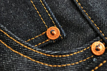 Load image into Gallery viewer, SauceZhan 315XX-18OZ Men Jeans Denim Jeans for Men Taper Fit Selvedge Denim Raw Jeans Blue Jeans Thick 18 OZ Vintage
