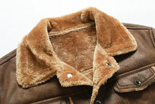 Load image into Gallery viewer, Men Clothing High Quality Male Thicken Leather Jacket Mens Warm Jacket Youth Fashion Casual Coat Winter Men Suede Leather Coat
