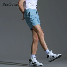 Load image into Gallery viewer, Mens Fashion Leisure Shorts Dark Gray Cotton Pocket Short Bottom Sexy Male Clothing 2024 America and Europe Casual Shorts New
