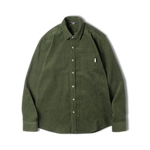 Load image into Gallery viewer, Maden Men's Shirt Casual Corduroy Long Sleeve Shirts Slim Fit Overcoat Spring Fleece Jacket Men's Clothing Retro Fashion Blouses
