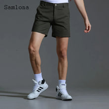 Load image into Gallery viewer, Mens Fashion Leisure Shorts Dark Gray Cotton Pocket Short Bottom Sexy Male Clothing 2024 America and Europe Casual Shorts New
