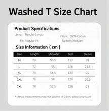 Load image into Gallery viewer, Mens Clothes My Chemical Romance Punk Band Casual Washed Short Sleeved Round Neck Y2k Tshirt Men Clothing New in Top Tees
