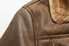 Load image into Gallery viewer, Men Clothing High Quality Male Thicken Leather Jacket Mens Warm Jacket Youth Fashion Casual Coat Winter Men Suede Leather Coat
