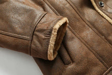 Load image into Gallery viewer, Men Clothing High Quality Male Thicken Leather Jacket Mens Warm Jacket Youth Fashion Casual Coat Winter Men Suede Leather Coat
