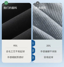 Load image into Gallery viewer, Men's Clothing Sweatshirts for Spring Autumn Two Pieces of Trendy Loose New Style Lapels Handsome Casual Long-sleeved Tops
