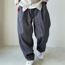 Load image into Gallery viewer, Mens Pants Casual Acrylic Pants Autumn Streetwear Fashion Personality Versatile Trend Comfort Wide-Leg Pants Men'S Clothing
