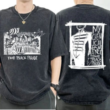 Load image into Gallery viewer, Mens Clothes My Chemical Romance Punk Band Casual Washed Short Sleeved Round Neck Y2k Tshirt Men Clothing New in Top Tees
