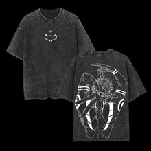 Load image into Gallery viewer, Mens Washed  New Arrival Clothes Tee Shirt Graphic T-Shirts Men Tshirt for Men Ropa Hombre Anime Jujutsu Kaisen Ryomen Sukuna

