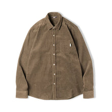 Load image into Gallery viewer, Maden Men's Shirt Casual Corduroy Long Sleeve Shirts Slim Fit Overcoat Spring Fleece Jacket Men's Clothing Retro Fashion Blouses
