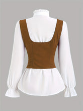 Load image into Gallery viewer, European and American fashion women's clothing, corsets, tops, halter tops from the Medieval and Renaissance periods
