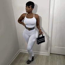 Load image into Gallery viewer, Dulzura strap women's long jumpsuit
