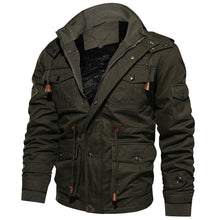 Load image into Gallery viewer, Winter Parkas Men's Casual Thick Warm Bomber Jacket
