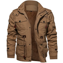 Load image into Gallery viewer, Winter Parkas Men's Casual Thick Warm Bomber Jacket
