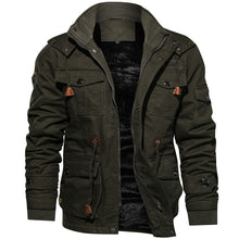 Load image into Gallery viewer, Winter Parkas Men's Casual Thick Warm Bomber Jacket
