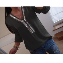 Load image into Gallery viewer, Women's Long Sleeve Loose Blouse

