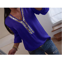 Load image into Gallery viewer, Women's Long Sleeve Loose Blouse
