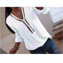 Load image into Gallery viewer, Women's Long Sleeve Loose Blouse
