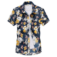 Load image into Gallery viewer, Mens Short Sleeve Hawaiian Shirt
