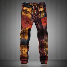 Load image into Gallery viewer, Men's Drawstring Printed Joggers
