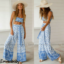 Load image into Gallery viewer, 2 Piece  Women's summer suit Set
