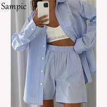 Load image into Gallery viewer, Women's  Lounge Wear Shorts Set

